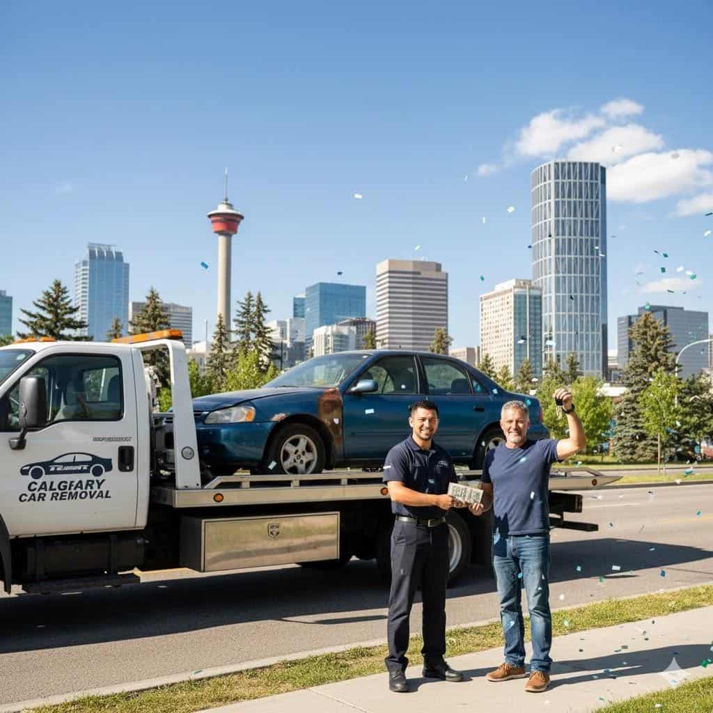 Car Removal Services Work in Calgary