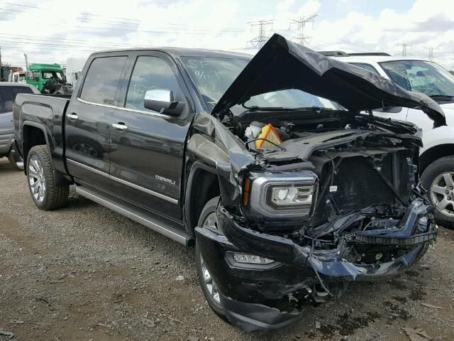 damaged work vehicles