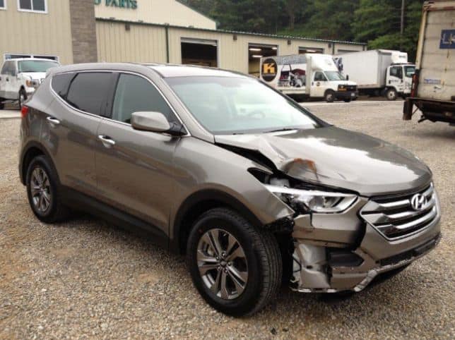 Accident car removal service